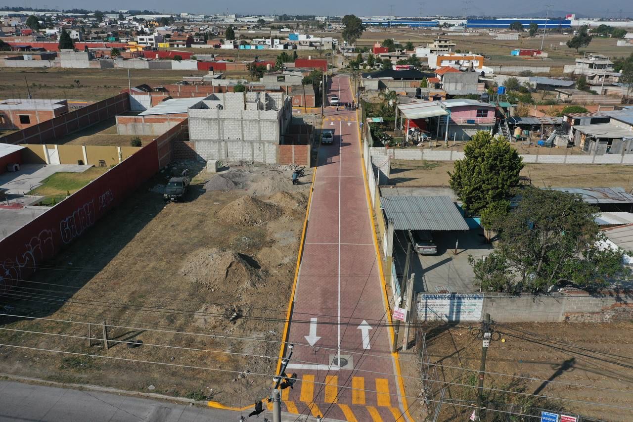 Inaugura Filomeno Sarmiento obras en San Lorenzo Almecatla con inversión de dos mdp