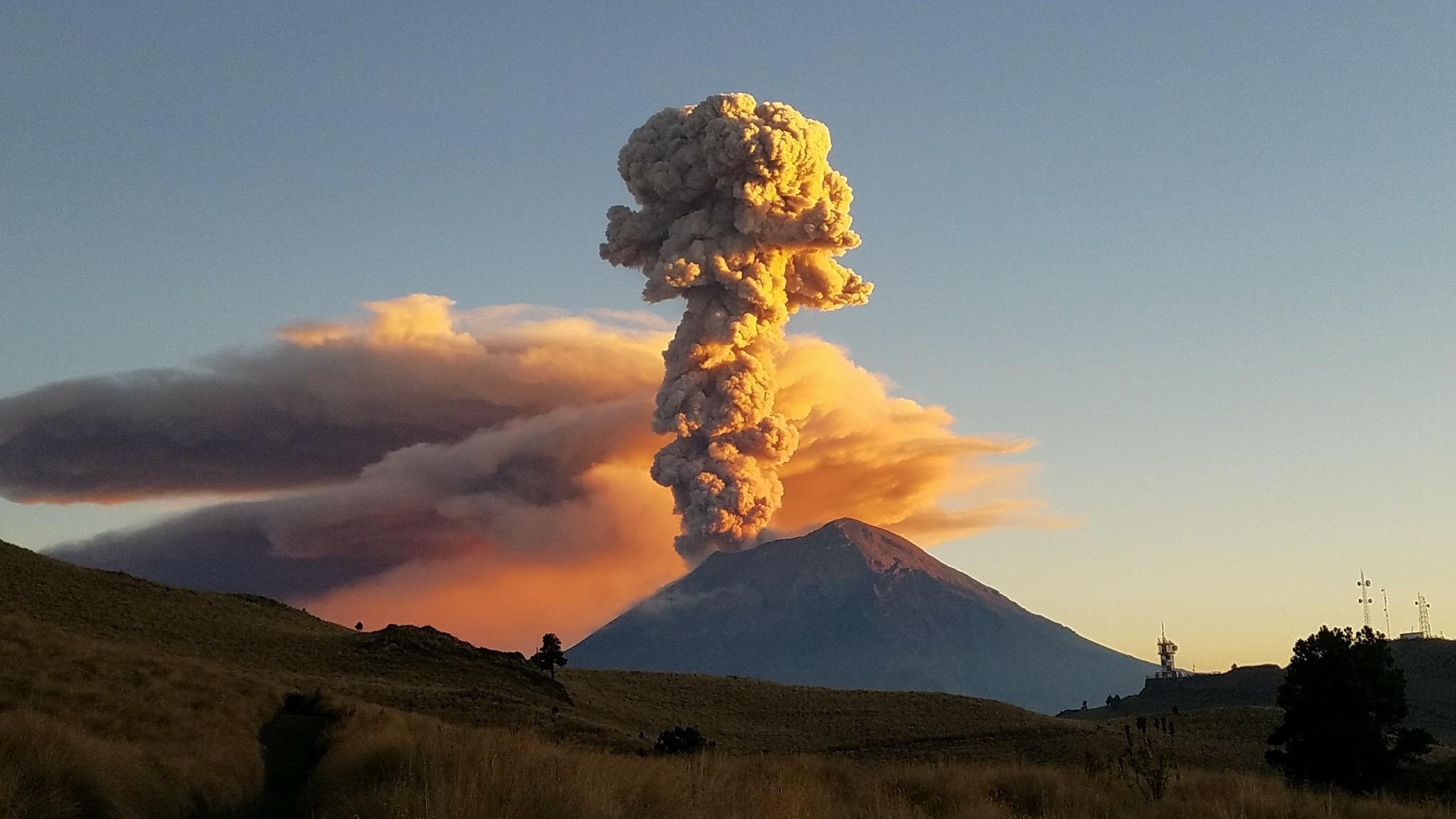 Actividad del Popocatépetl podría aumentar en próximos días