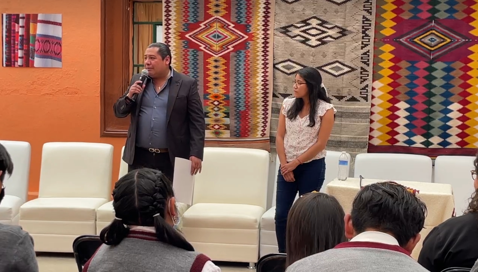 Busca Contla protección del arte sarapero; anuncian museo nacional del sarape