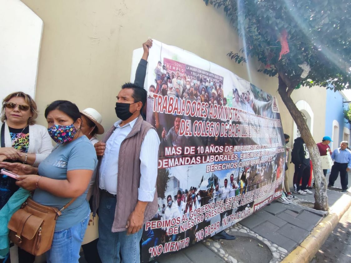 Amenazan extrabajadores del Cobat a movilización, dirección llama a diálogo