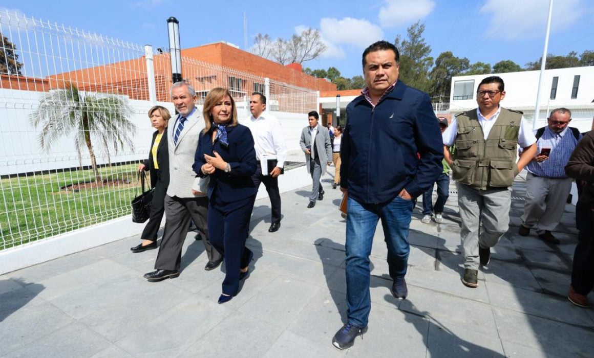 Presentan a periodistas de la fuente de seguridad instalaciones del C5i