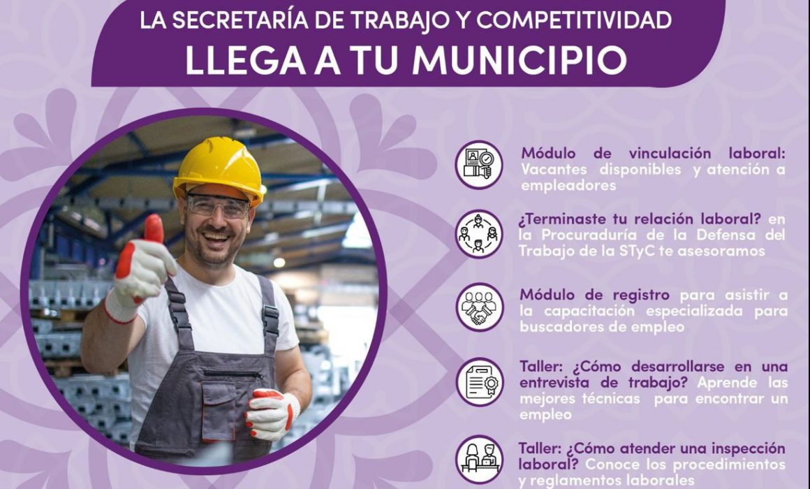 Acercará STYC sus servicios a municipios del estado