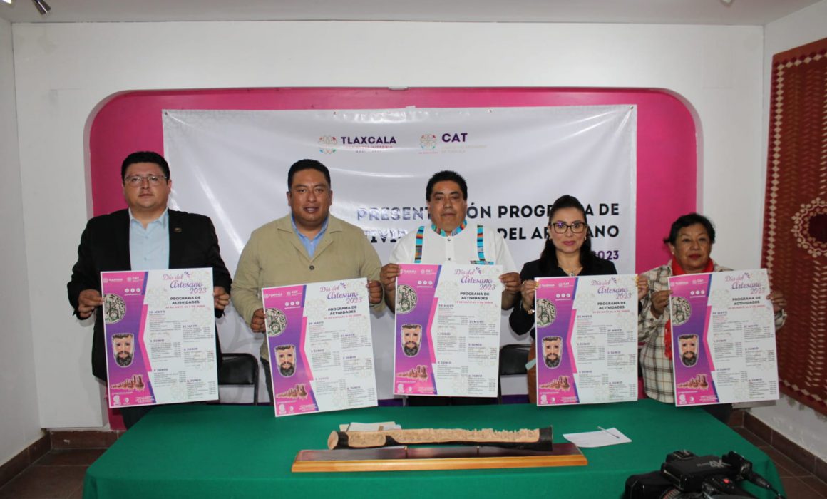 Presenta CAT programa de actividades para el Día del Artesano