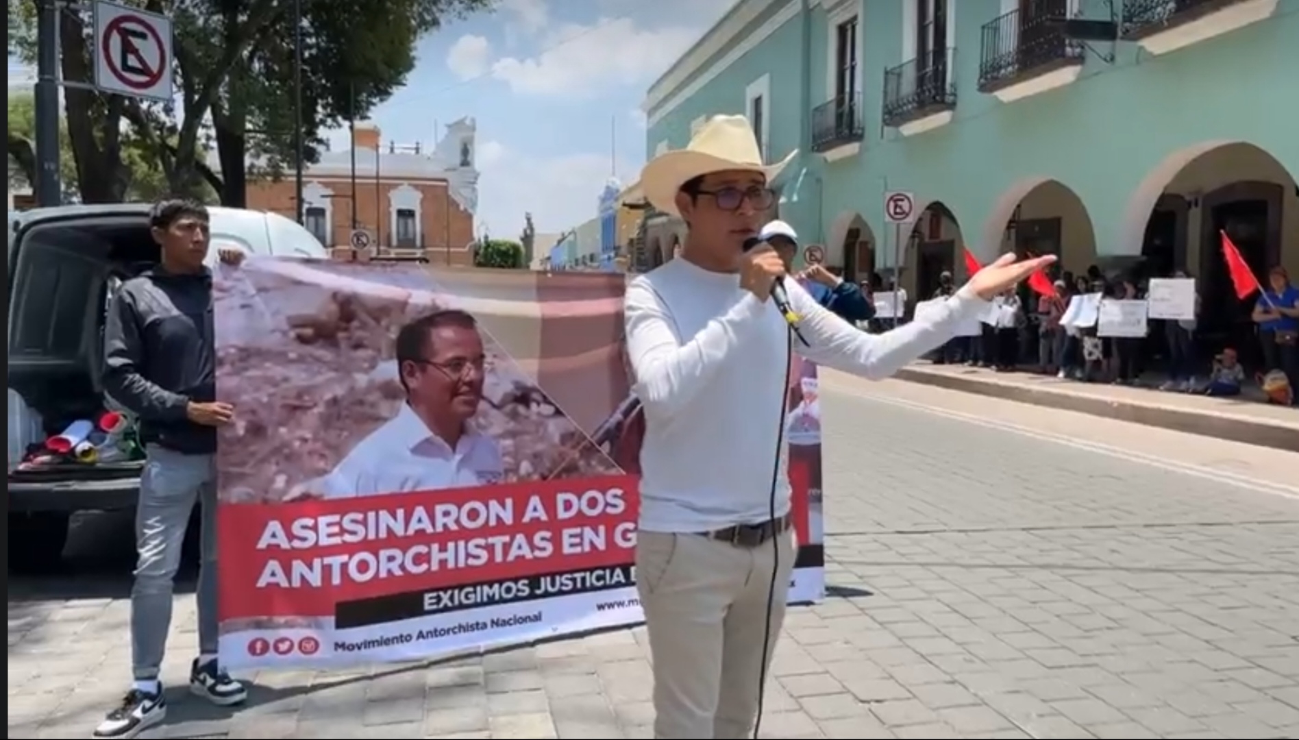 Se unen Antorchistas en Tlaxcala contra impunidad en Guerrero por activistas asesinados