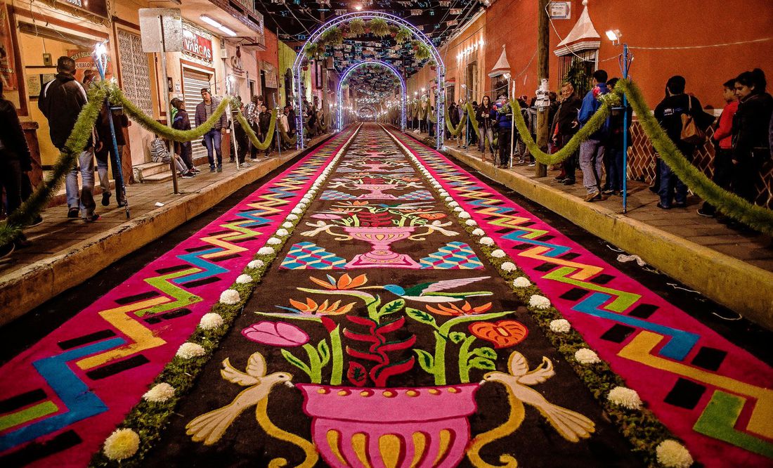 Inscribe Tlaxcala alfombras y tapetes de Huamantla al Patrimonio mundial