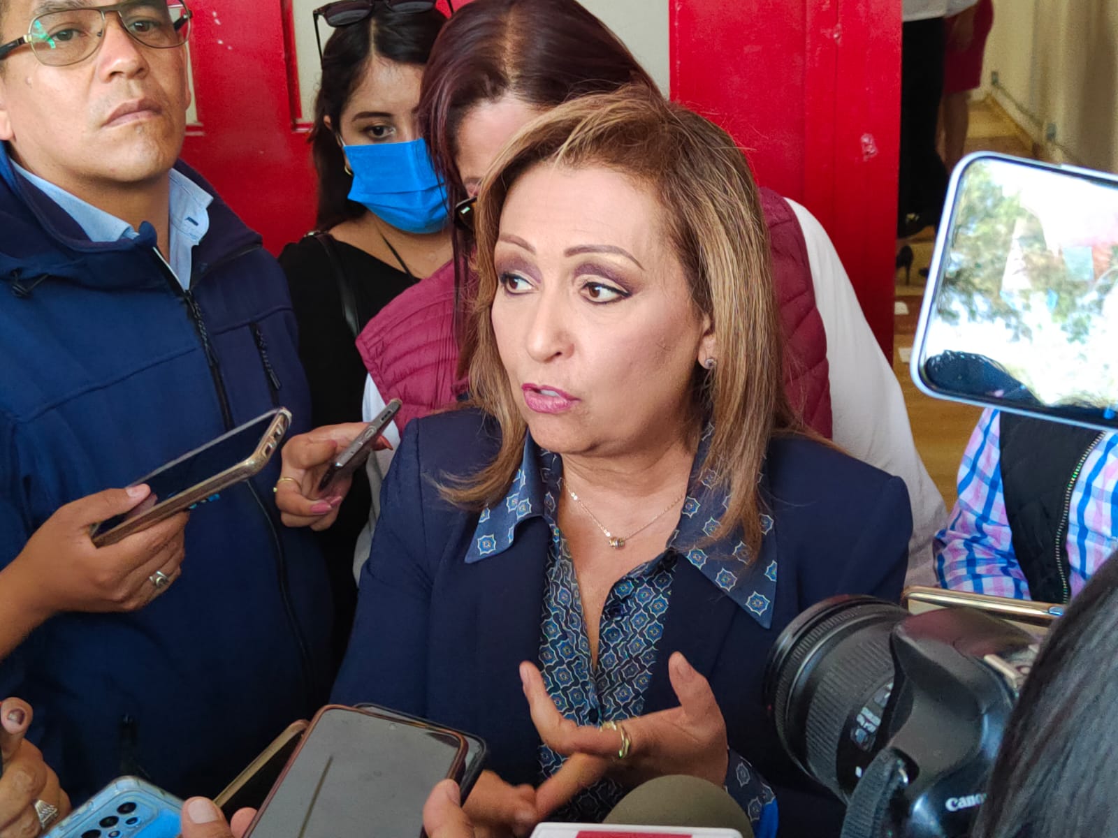 Soy respetuosa en conflicto de sesa, no hay actas ni procedimientos contra manifestantes: gobernadora