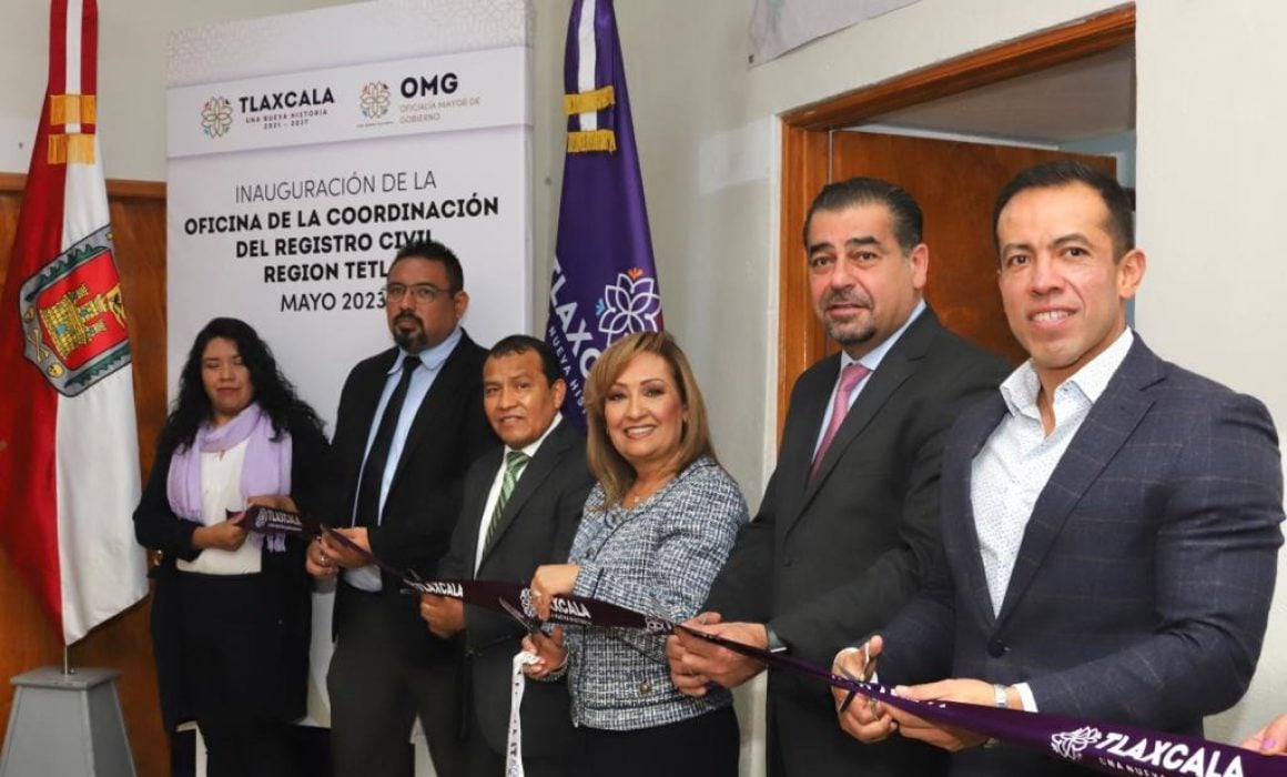 Tlaxcala avanza en la regionalización del registro civil para ofrecer un mejor servicio