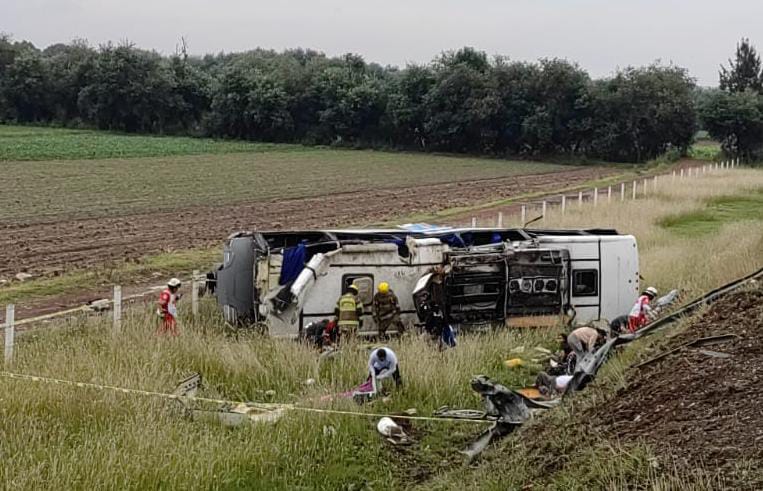 Difieren de cifra de lesionados de accidente en Zacatelco