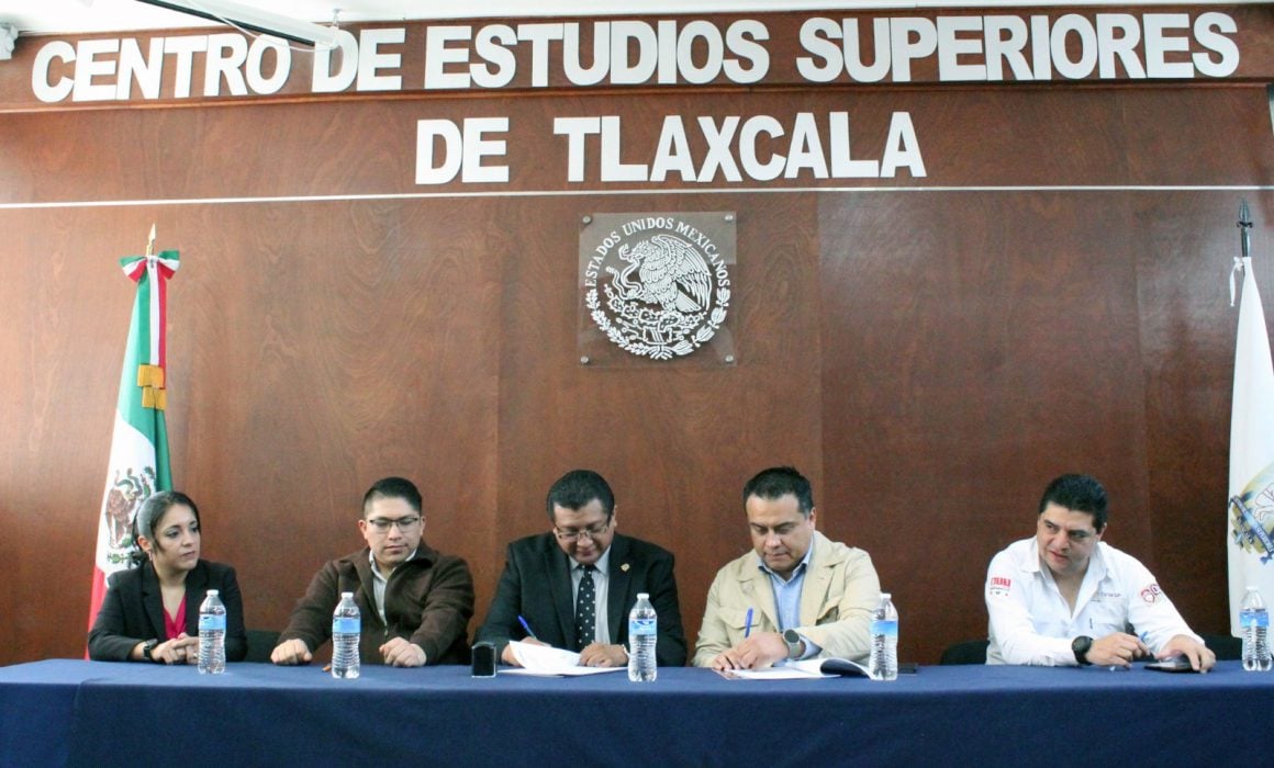 Firman Convenio CESESP y Centro de Estudios Superiores de Tlaxcala