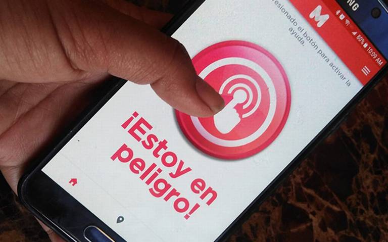 Casi lista App de botón de pánico para mujeres con restricción de riesgo