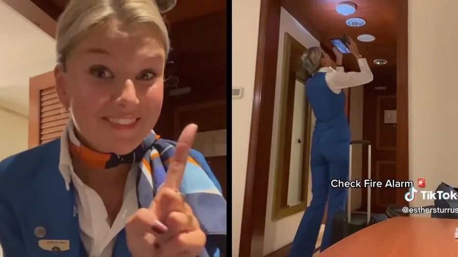 Mujer revela lugares en donde los hoteles suelen poner cámaras ocultas para espiar (Vídeo)