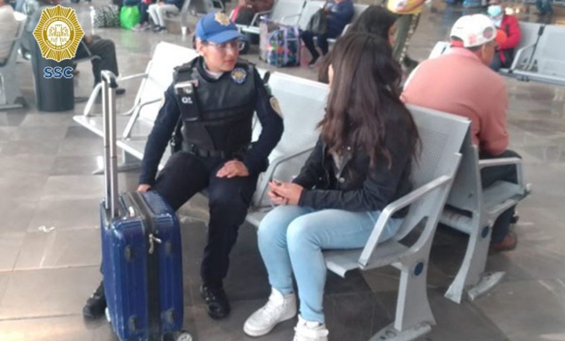 Localizan en la TAPO a tlaxcalteca que tenía reporte de extravío