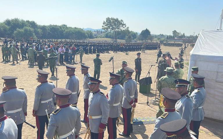 Realizan heroica representación del 103 aniversario de la Carga del sable