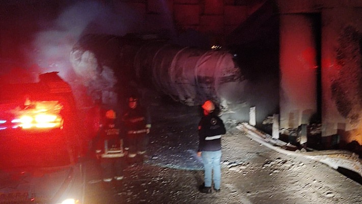 Tramo de Periférico donde explotó pipa de gas ya fue reabierto