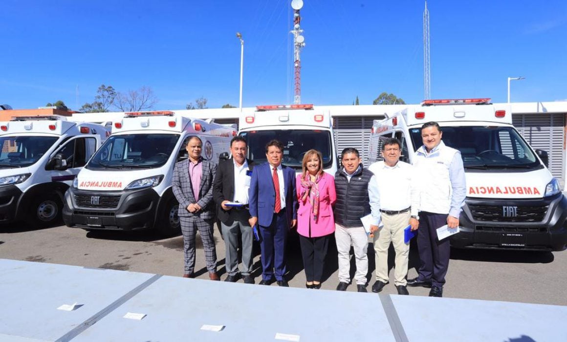 Invierte gobierno de Tlaxcala 35.6 millones de pesos en nuevas ambulancia