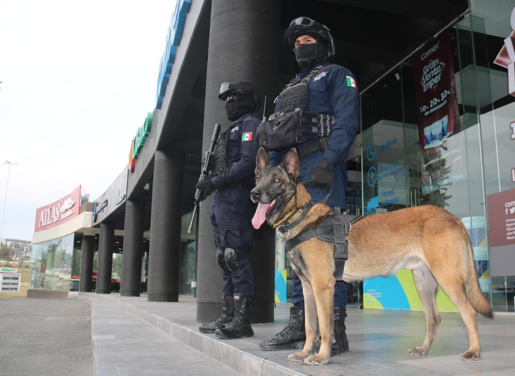 Implementa policía de San Andrés Cholula esquema de vigilancia ante temporada de aguinaldos