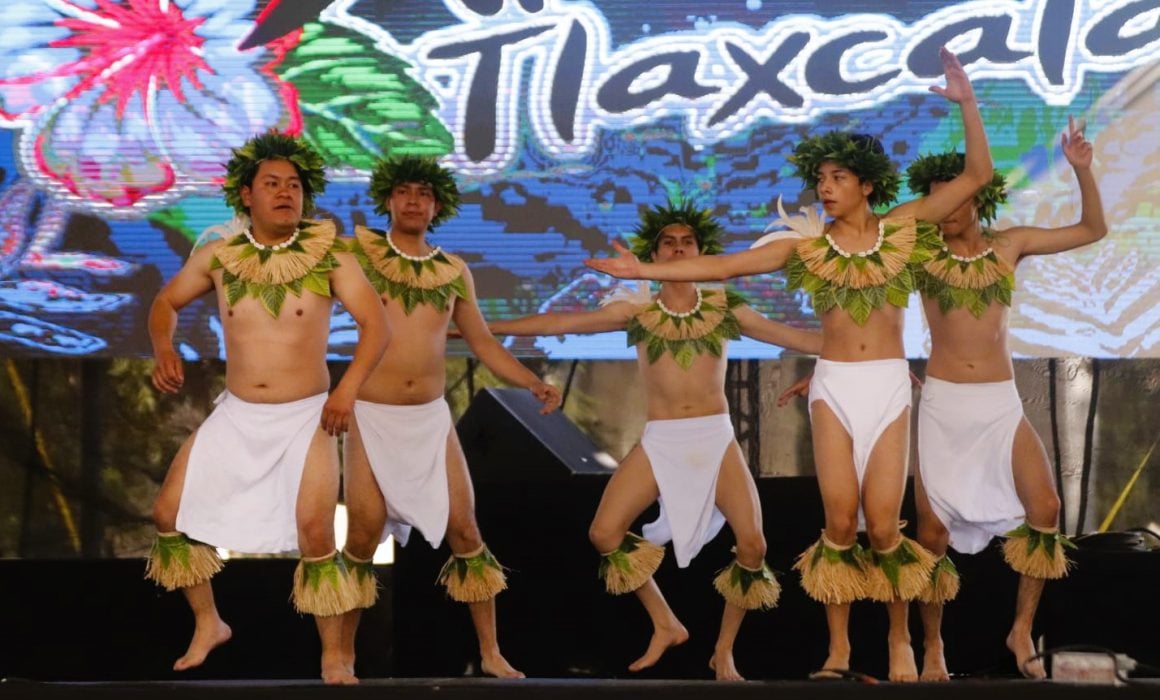 Feria Tlaxcala 2023 fue sede de Encuentro estatal de danzas polinesias