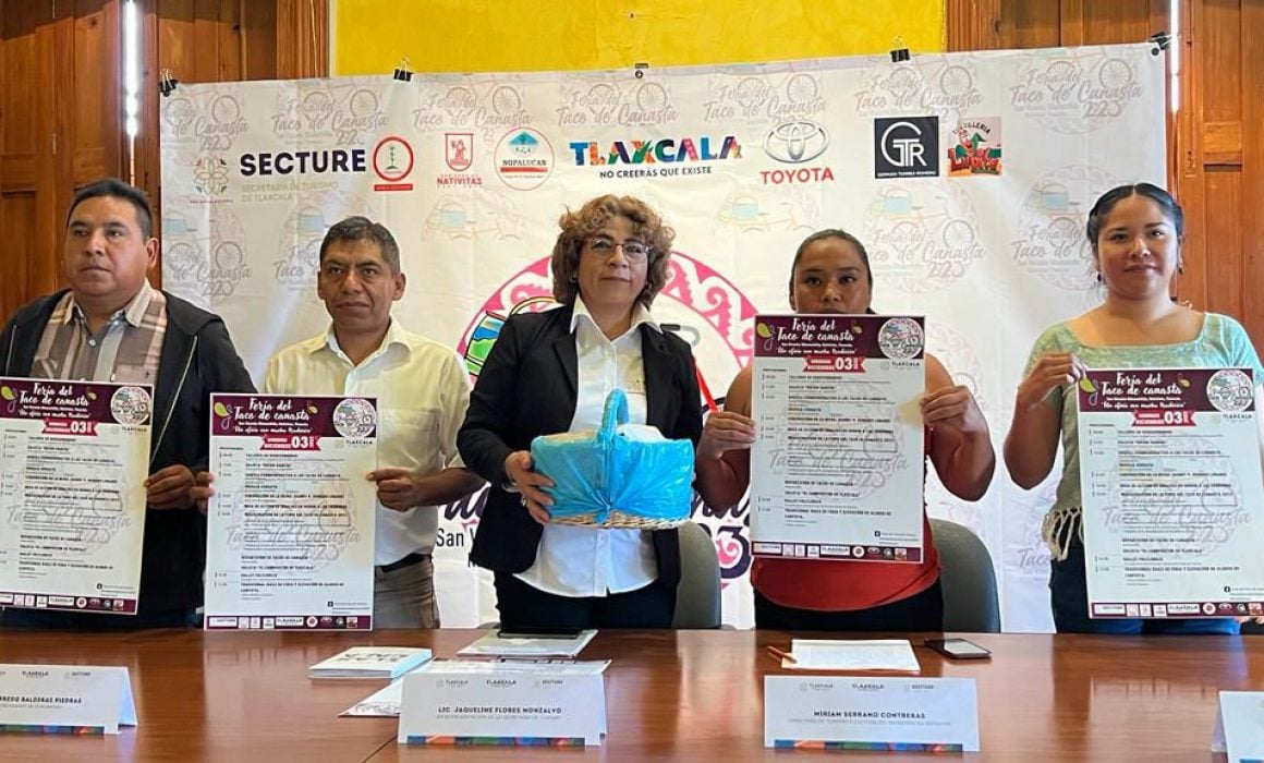 Anuncia Secture la Feria del Taco de Canasta 2023
