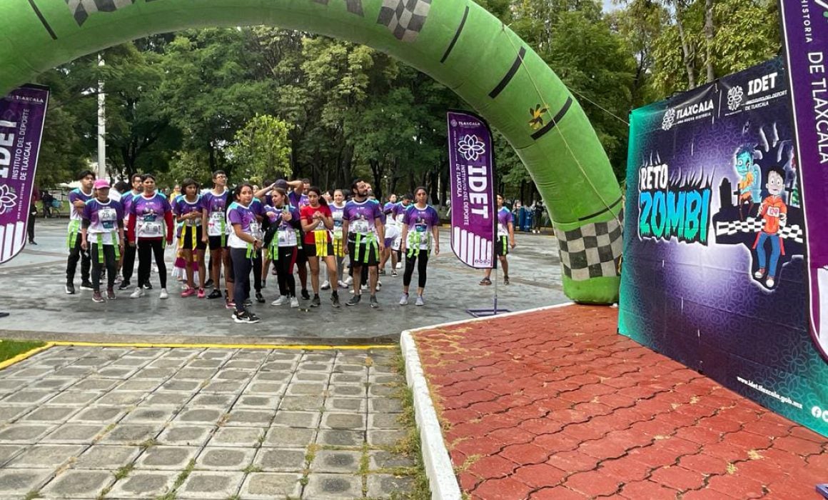 Reúne IDET a cientos de participantes en el Reto Zombi