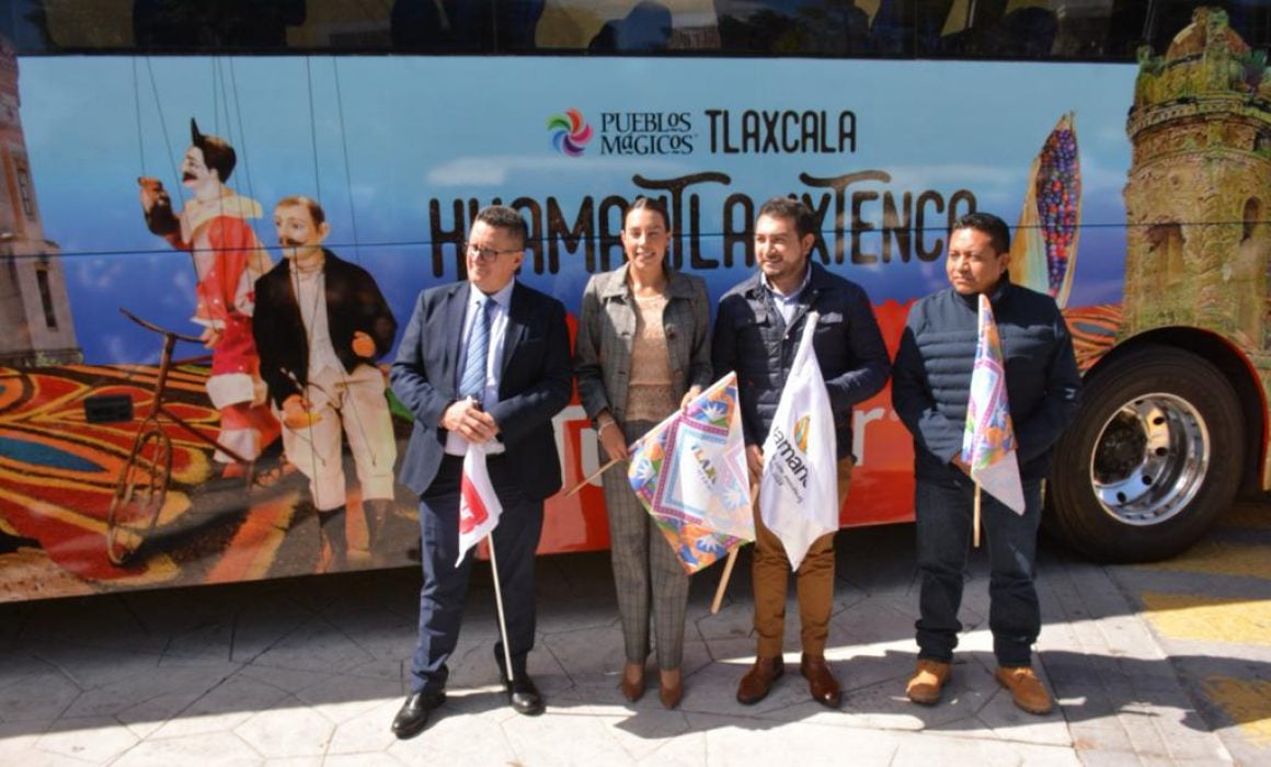 Inaugura Secture nueva ruta Turitour ADO- CDMX-Huamantla-Ixtenco
