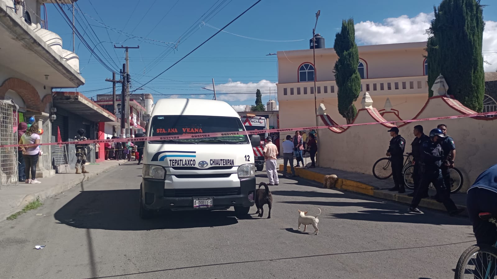 Tragedia en Chiautempan: estudiante de primaria pierde la vida al ser atropellar por unidad de transporte público