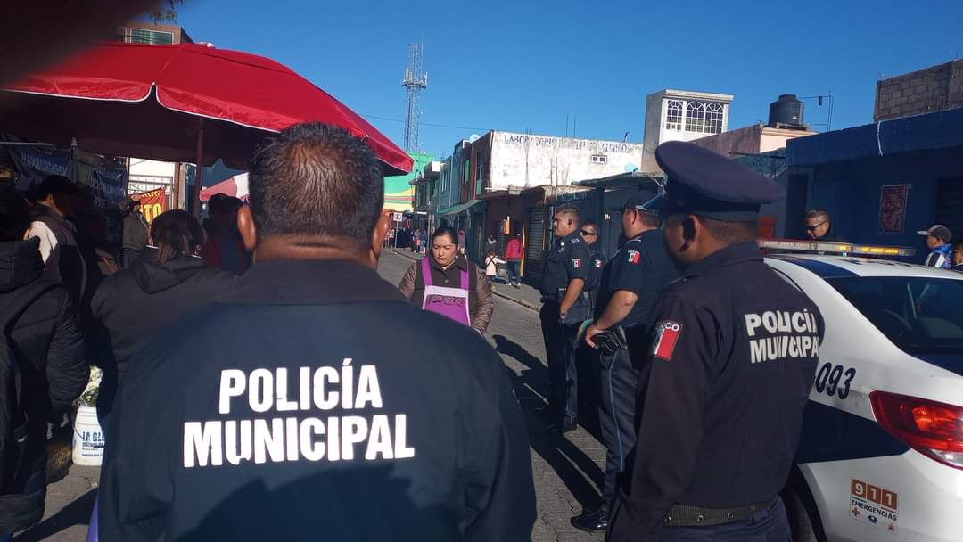 Intimida Policía Municipal a vendedores ambulantes de Tlaxcala