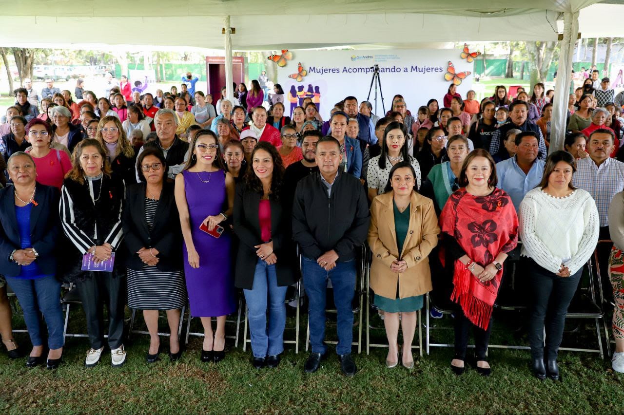 San Andrés Cholula en permanente lucha contra la violencia de género: Edmundo Tlatehui
