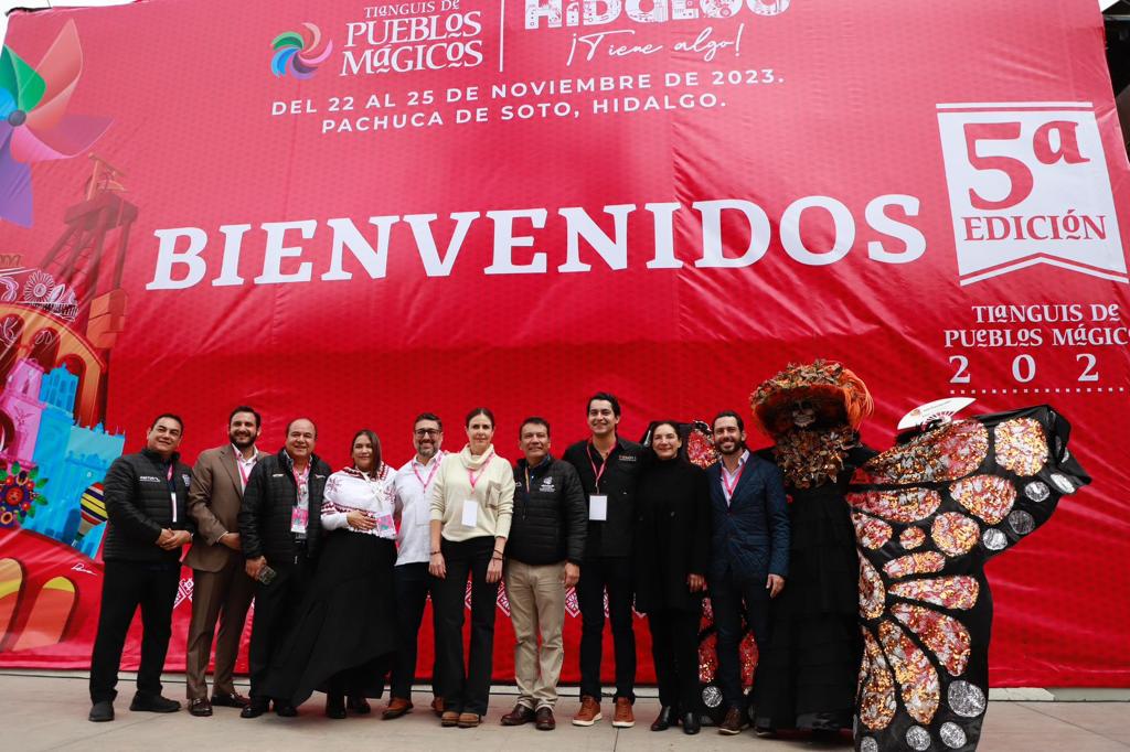 Tlaxcala, presente en el Tianguis De Pueblos Mágicos Hidalgo 2023