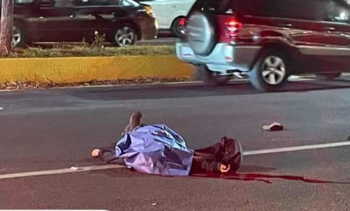 Muere motociclista tras ser atropellado por camioneta del IMSS en Tlaxcala