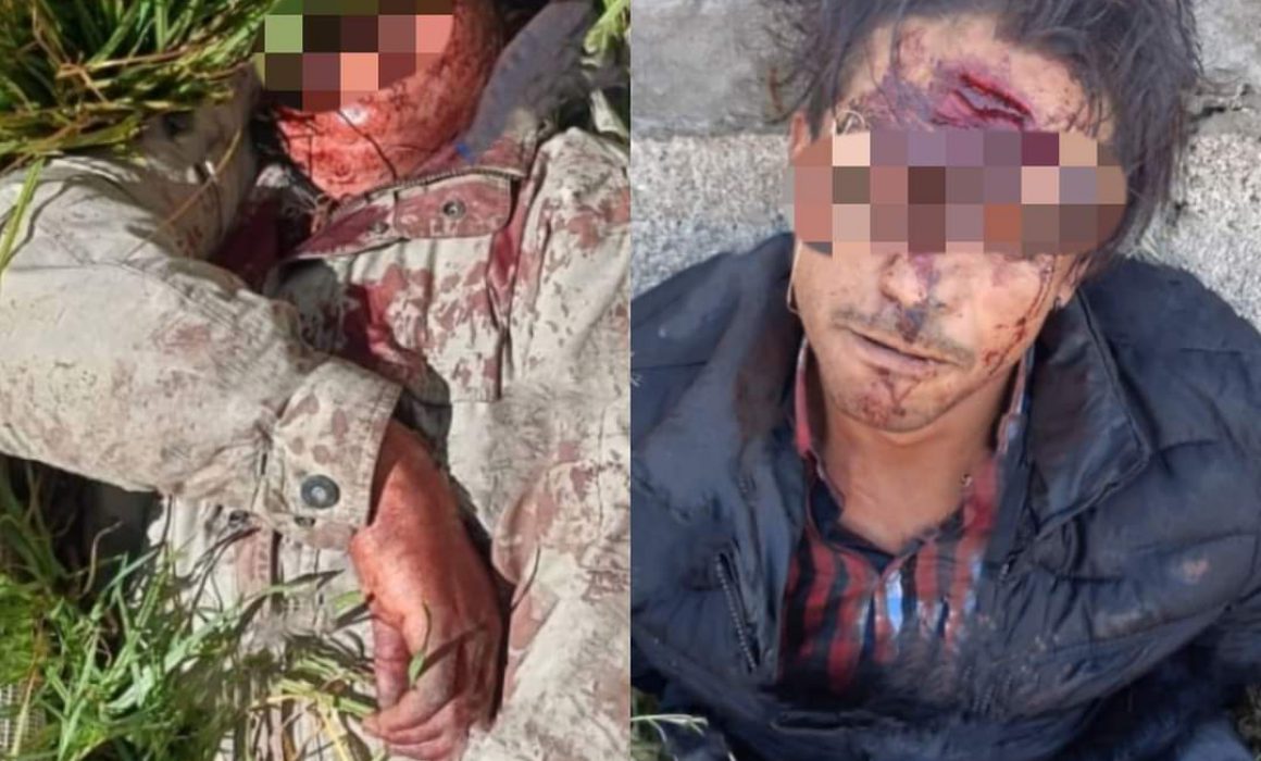 Rescatan a 2 presuntos ladrones de ser linchados en Tetla