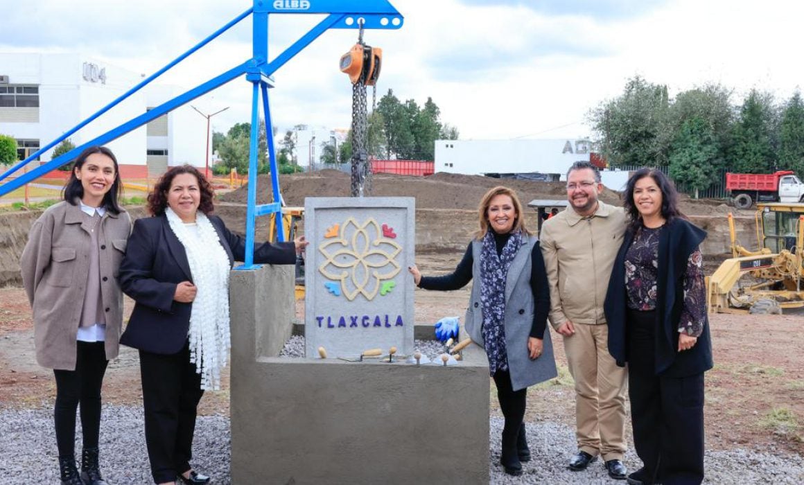 Encabezó Lorena Cuéllar arranque de obra en la Universidad Politécnica de Tlaxcala
