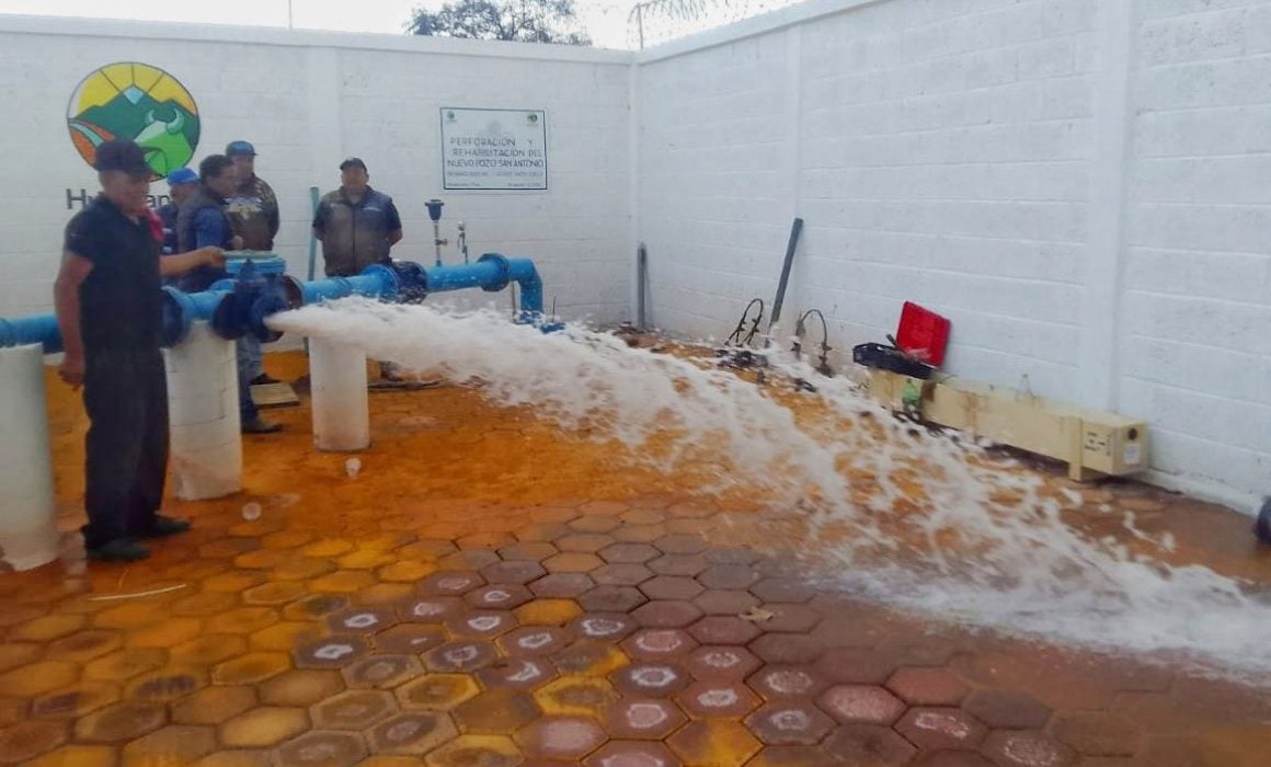 Concluye CAPAMH trabajos de mantenimiento en el pozo de San Antonio