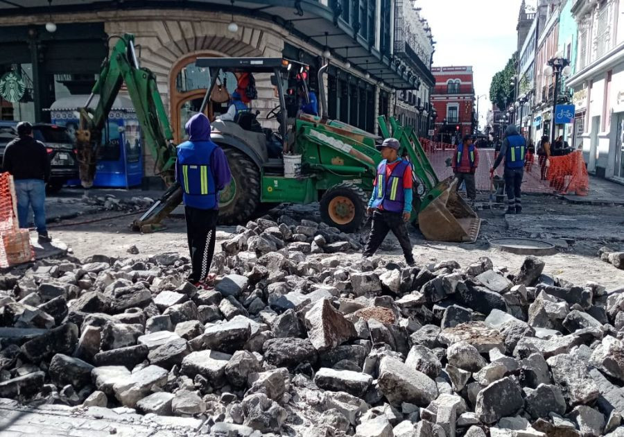 Avanzan con trabajo en 2 Norte y 2 Sur tras suspensión ordenada por INAH