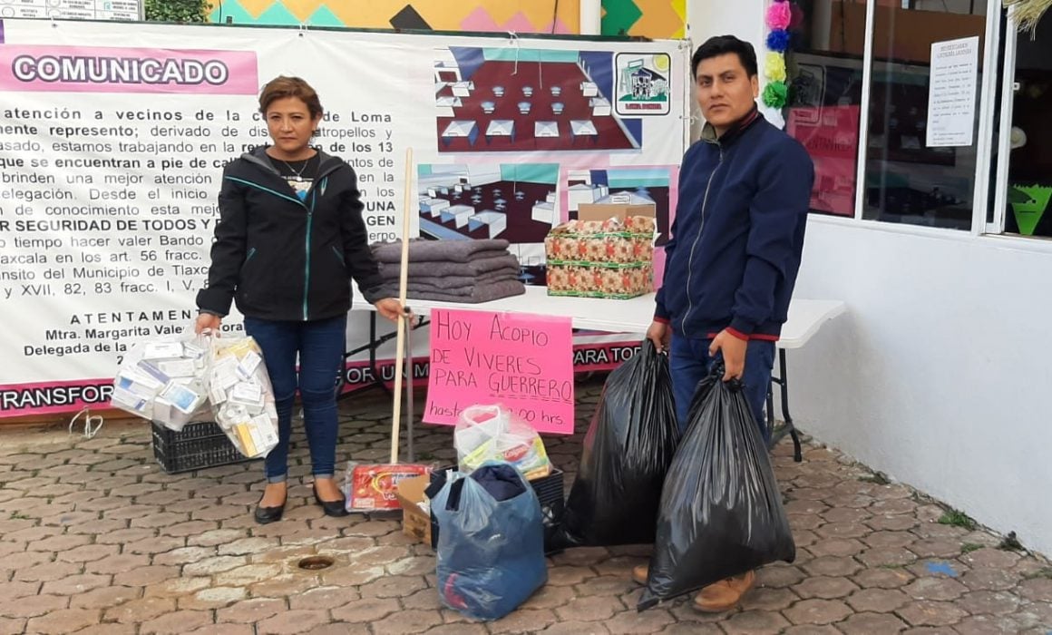 Mantiene CEDH abiertos centros de acopio para apoyar a damnificados de Acapulco