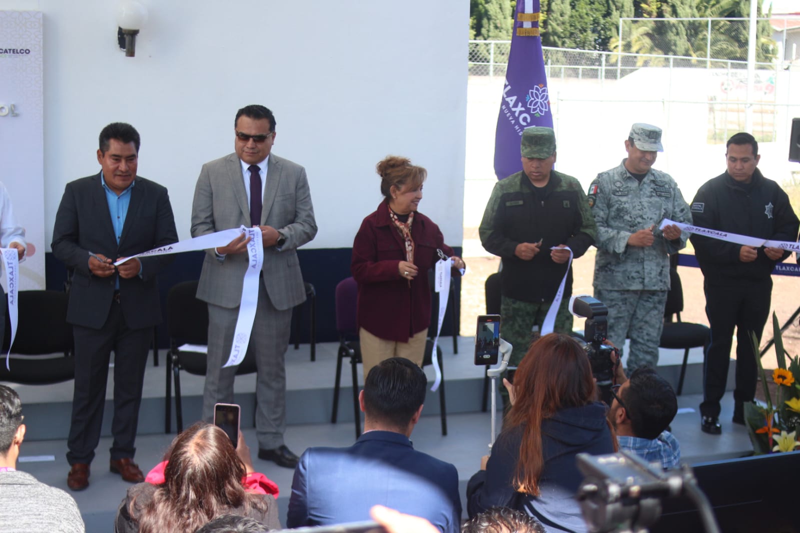 Inician inauguraciones de los C2 en Tlaxcala: el primero en Zacatelco