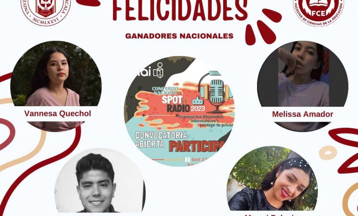 Destacan estudiantes de la UATX en concurso nacional del INAI