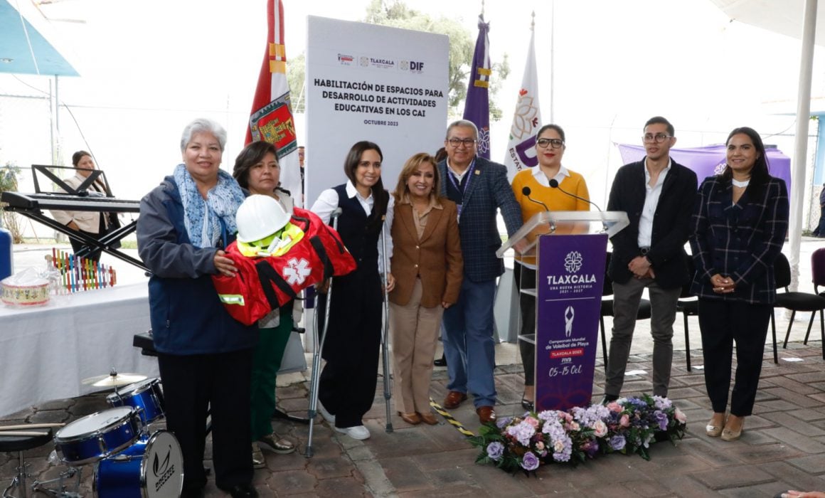 Fortalece Gobierno de Tlaxcala a centros de atención infantil