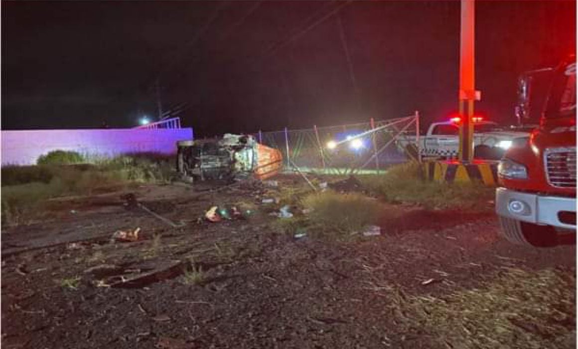 Presidente municipal de Españita sufre volcadura en Calpulalpan