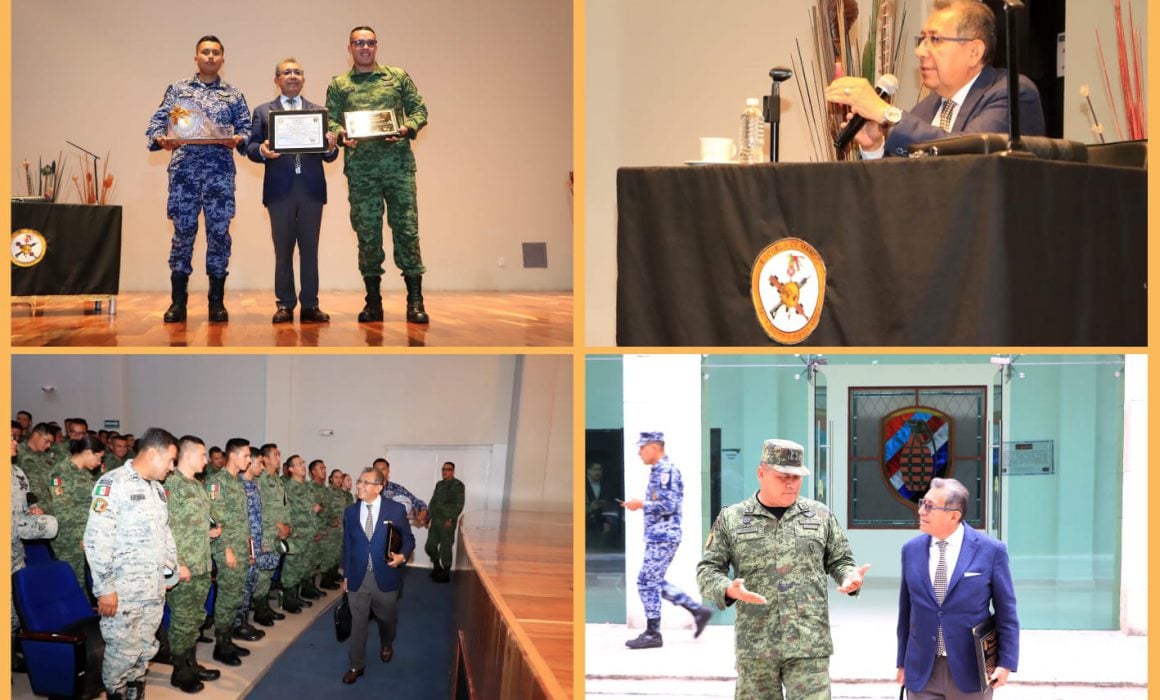 Presentan modelo educativo de la UATX en Escuela de Mando del Ejército