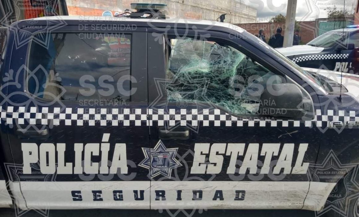 Supuestos talamontes agreden a policías estatales en Teolocholco