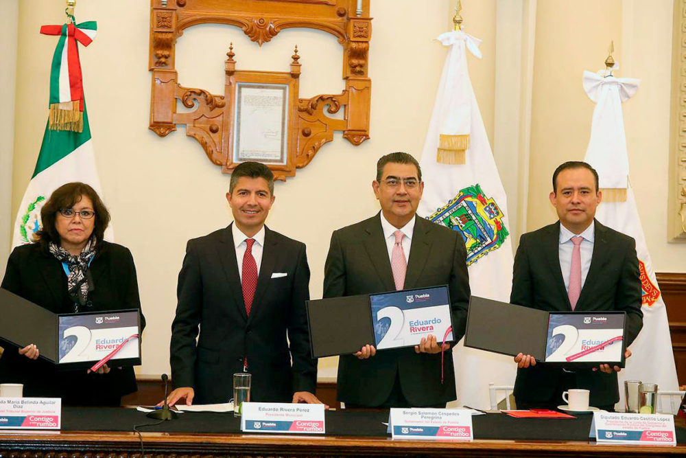 Eduardo Rivera Pérez presenta su Segundo Informe de Gobierno