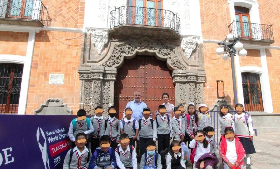 Fortalece Segob lazos con la niñez tlaxcalteca