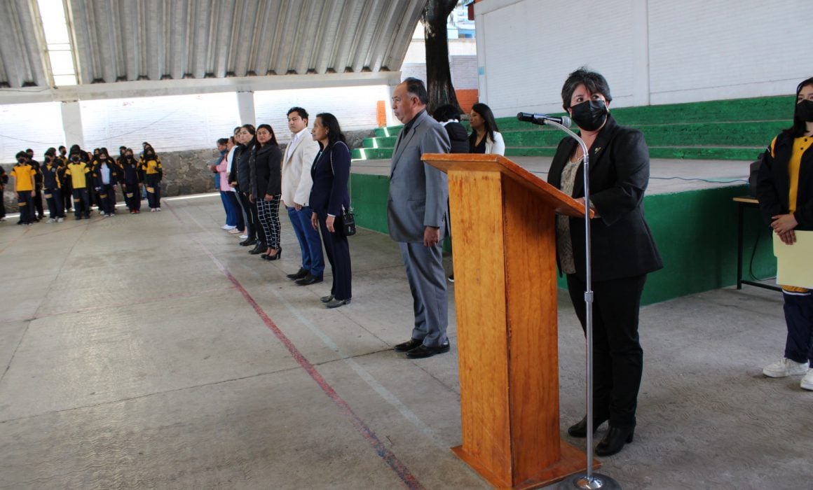 Destaca Maribel Pérez Arenas, valores como la equidad y el patriotismo