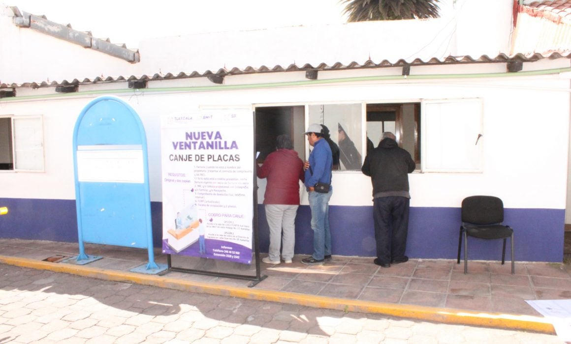 Implementa SMYT ventanilla de atención para canje de placas
