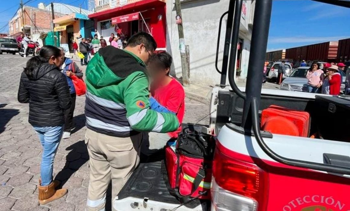 Sin lesionados percance vial sobre bulevar Cuemanco:SP de Huamantla