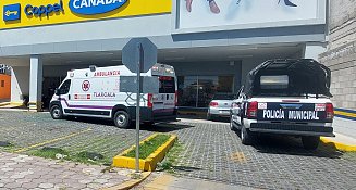 Hombres armados roban más de 100 mil pesos en Coppel de Nativitas