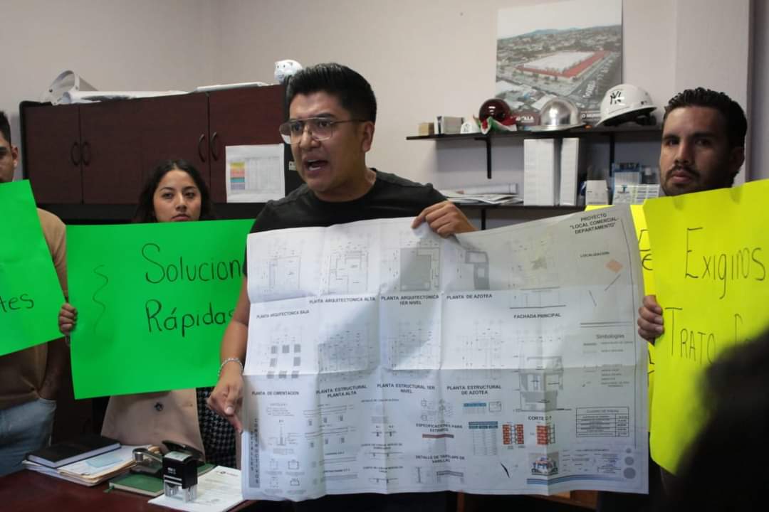 Covarrubias Cervantes sigue en campaña contra el ayuntamiento de Tlaxcala
