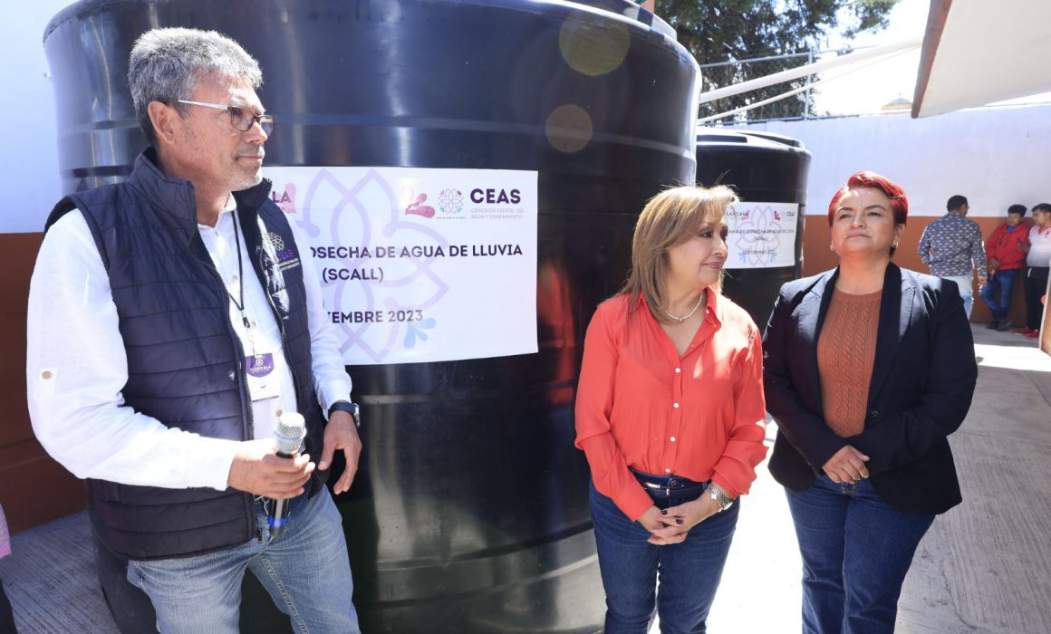 Beneficia Lorena Cuéllar a San Pablo del Monte con sistemas de agua