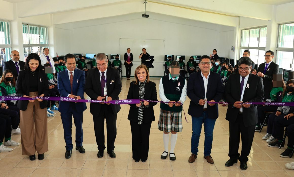 Entrega Lorena Cuéllar 8.4 mdp en equipamiento a Cecyte-Emsad