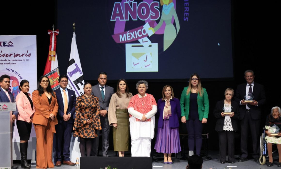 Preside Lorena Cuéllar 70 aniversario de la ciudadanía de las mujeres